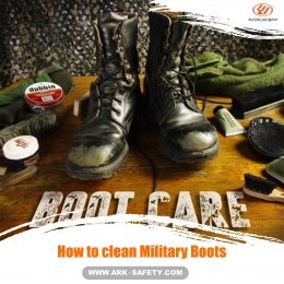 How to clean military boots
