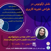 جزوه نقش ارگونومی در طراحی تجربه کاربری