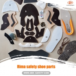 Components of Rima safety shoes