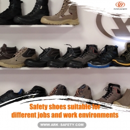 Safety shoes suitable for different jobs and work environments