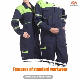 Features of standard workwear