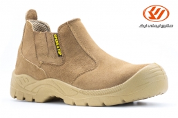 Openka welding boots with suede leather upper