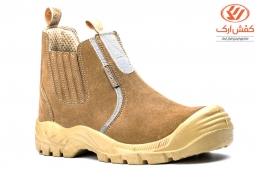 Openka welding boots with suede leather upper