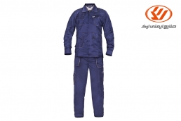 Men's workwear with twill fabric - Navy blue-Gray